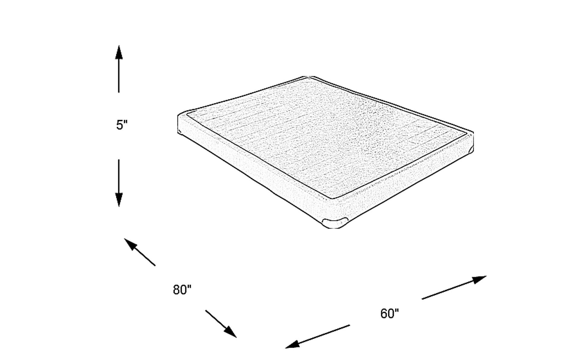 Dimension Image. Please refer to the Dimension Tab on this page for dimension details.