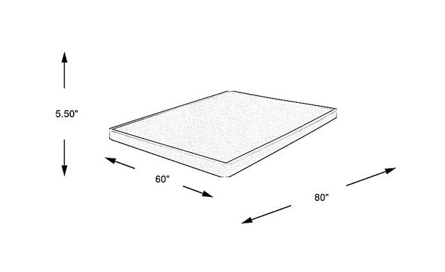 Dimension Image. Please refer to the Dimension Tab on this page for dimension details.
