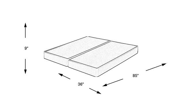 Dimension Image. Please refer to the Dimension Tab on this page for dimension details.