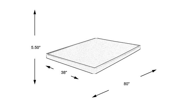 Dimension Image. Please refer to the Dimension Tab on this page for dimension details.