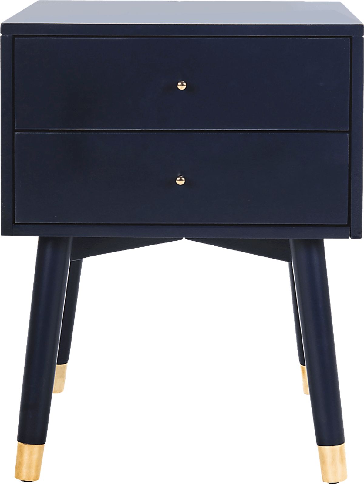Idamor Navy Colors Nightstand Rooms to Go
