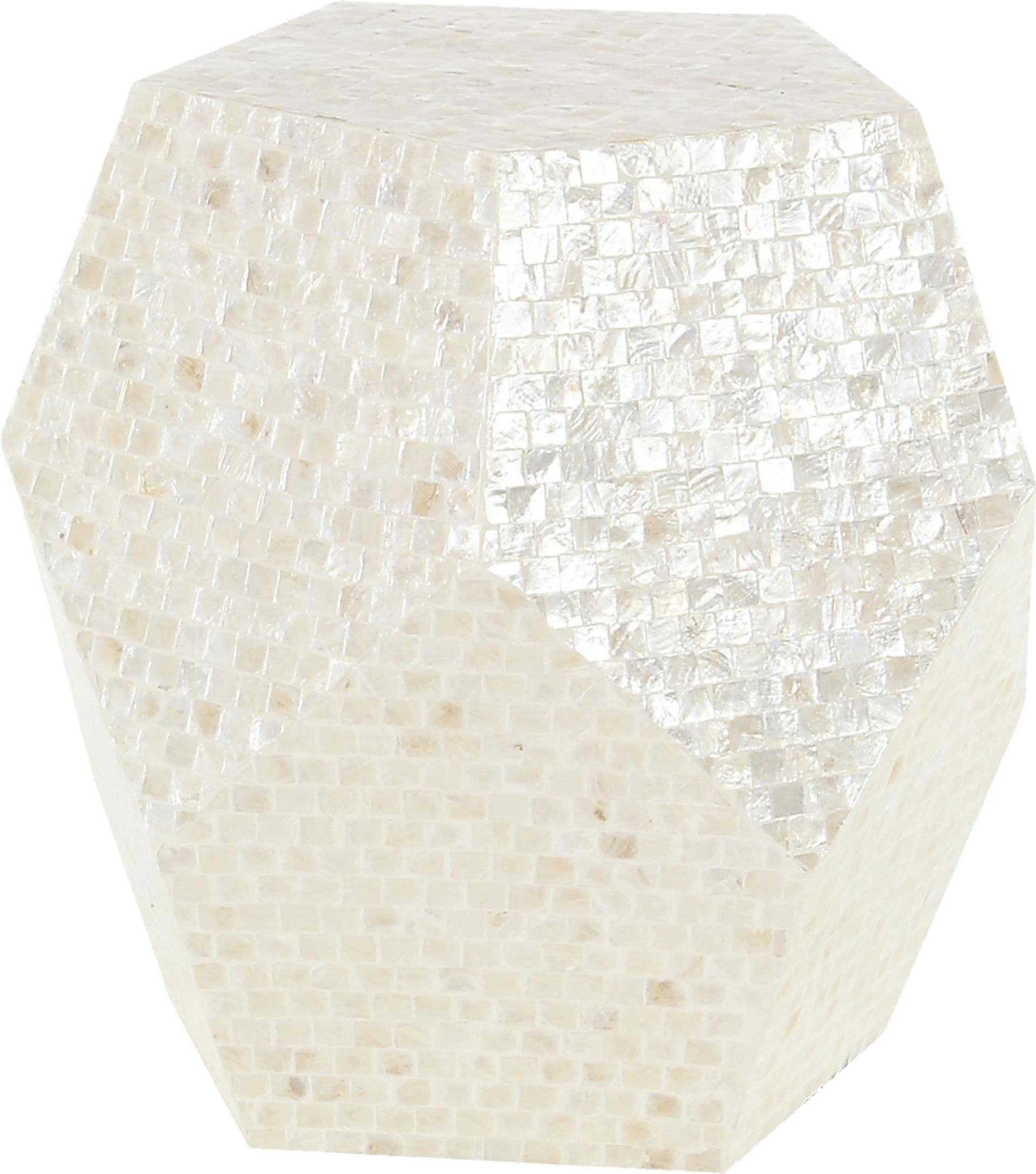 Idato Cream Accent Table - Image 1