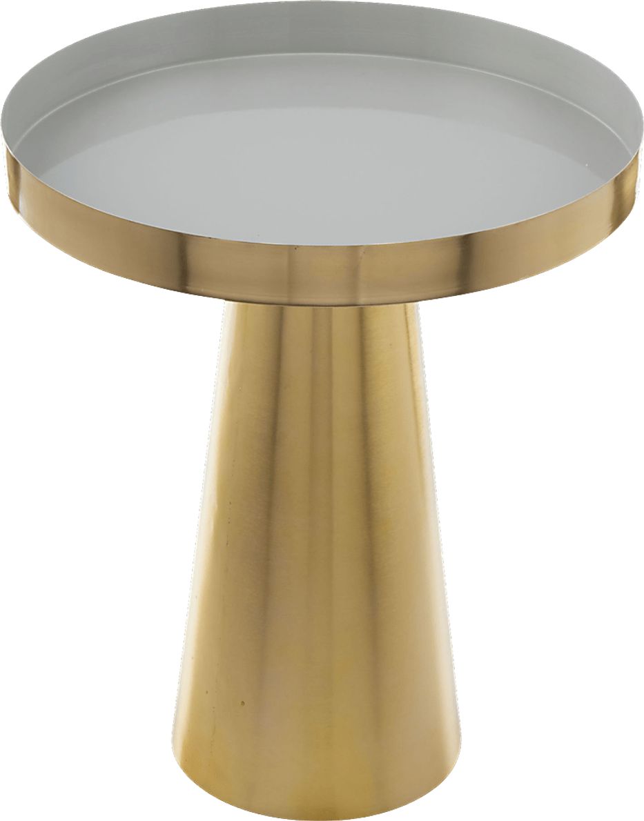 Idina Gold Accent Table - Rooms To Go