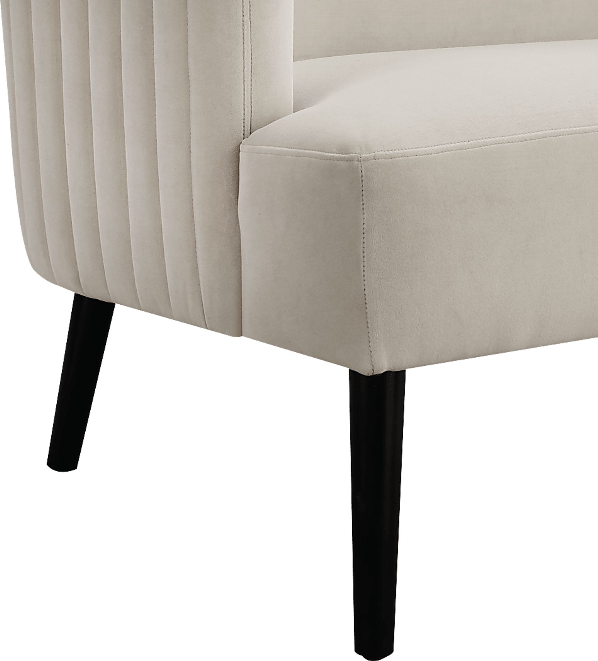 Idlegate Cream Loveseat - Image 6