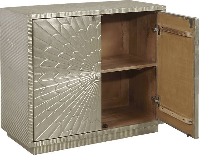 Idlegate Silver Accent Cabinet - Thumbnail - Image 6