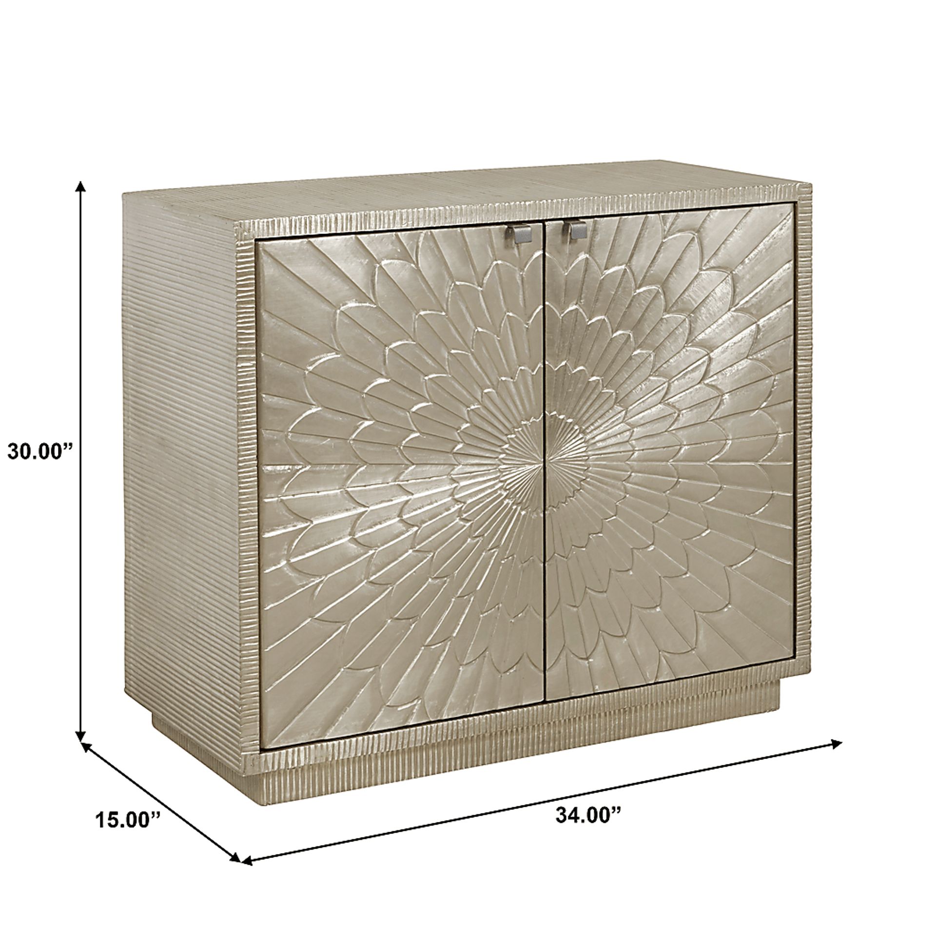 Idlegate Silver Accent Cabinet - Image 10