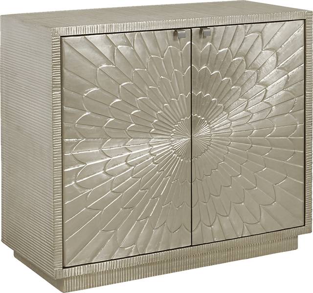 Idlegate Silver Accent Cabinet - Thumbnail - Image 1