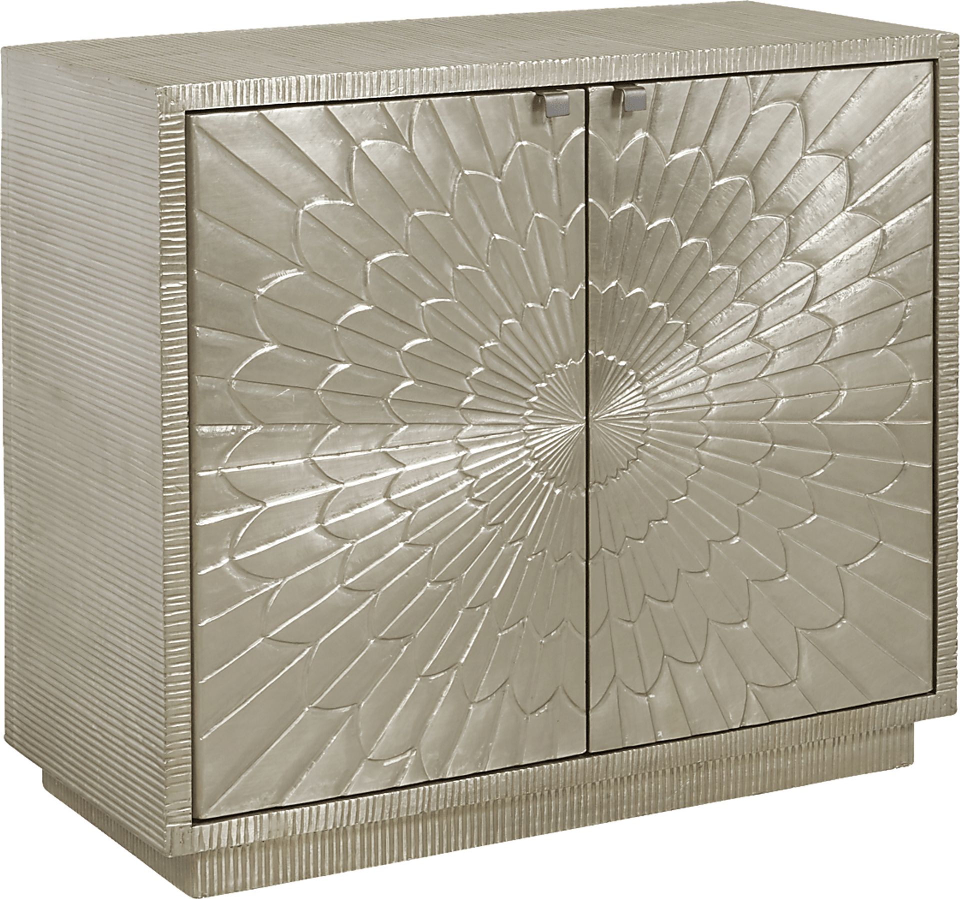 Idlegate Silver Accent Cabinet - Image 1