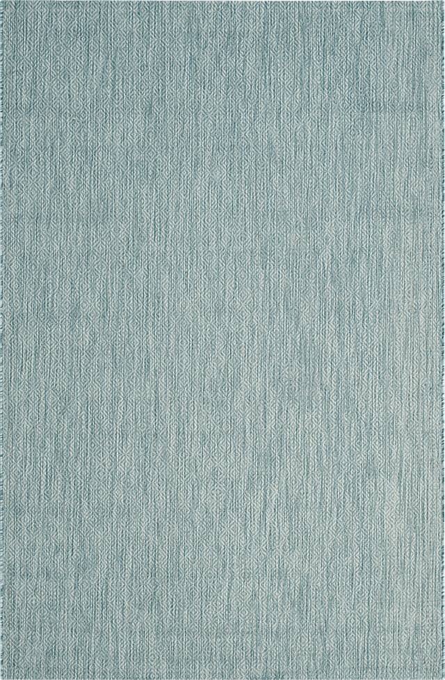 Idra Aqua 8' x 11' Indoor/Outdoor Rug - Thumbnail - Image 1