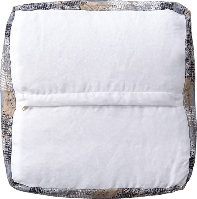Idrisal Light Blue Pouf - Thumbnail - Image 5