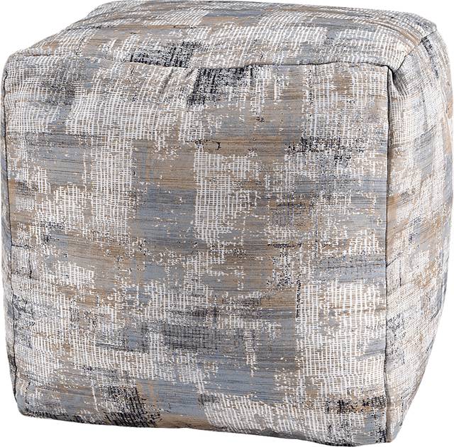 Idrisal Light Blue Pouf - Thumbnail - Image 7