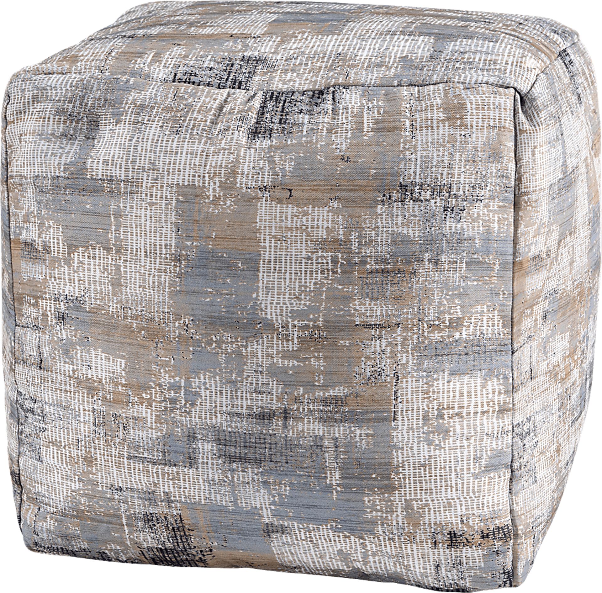 Idrisal Light Blue Pouf - Image 7
