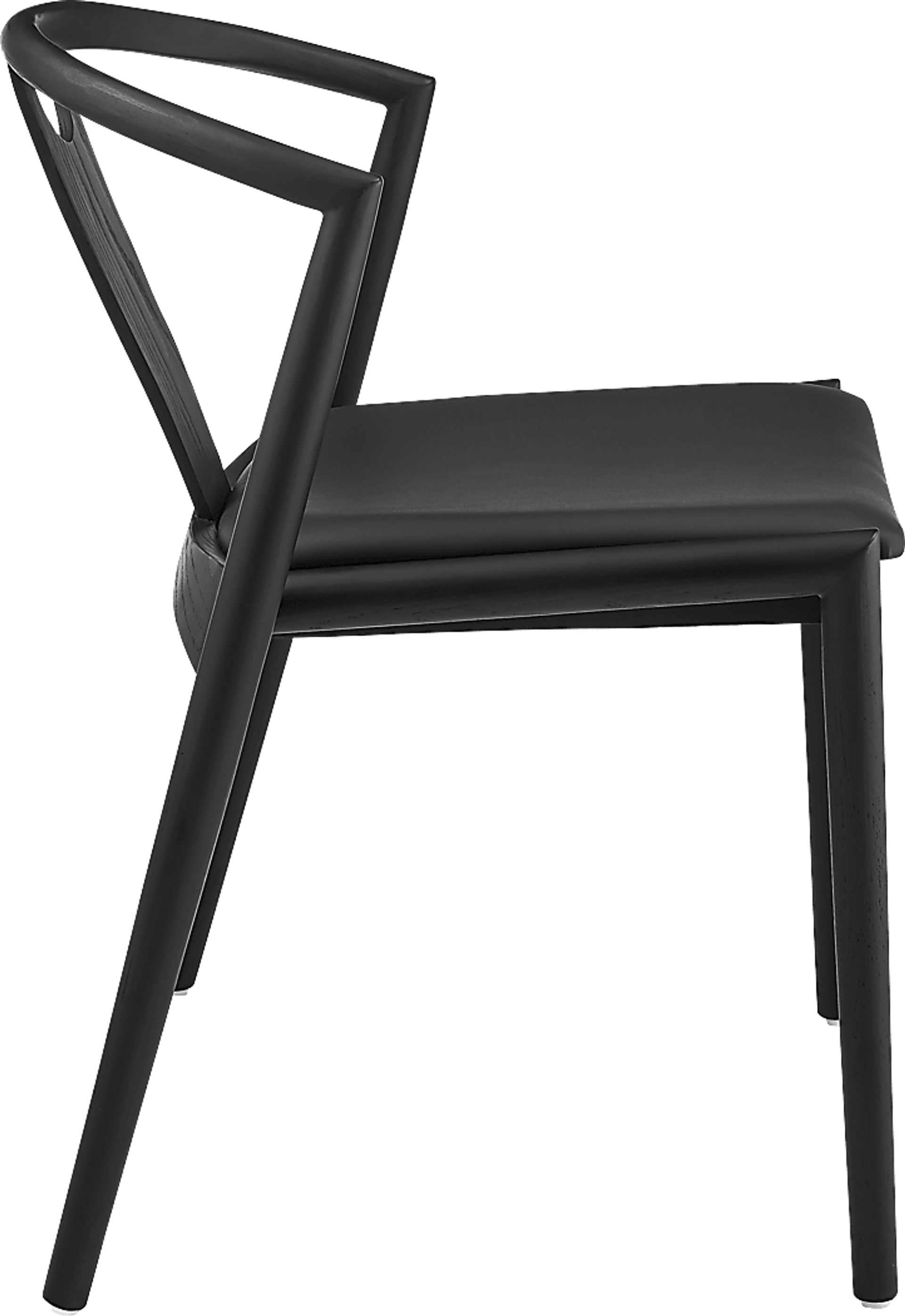Iduna I Black Side Chair - Image 3