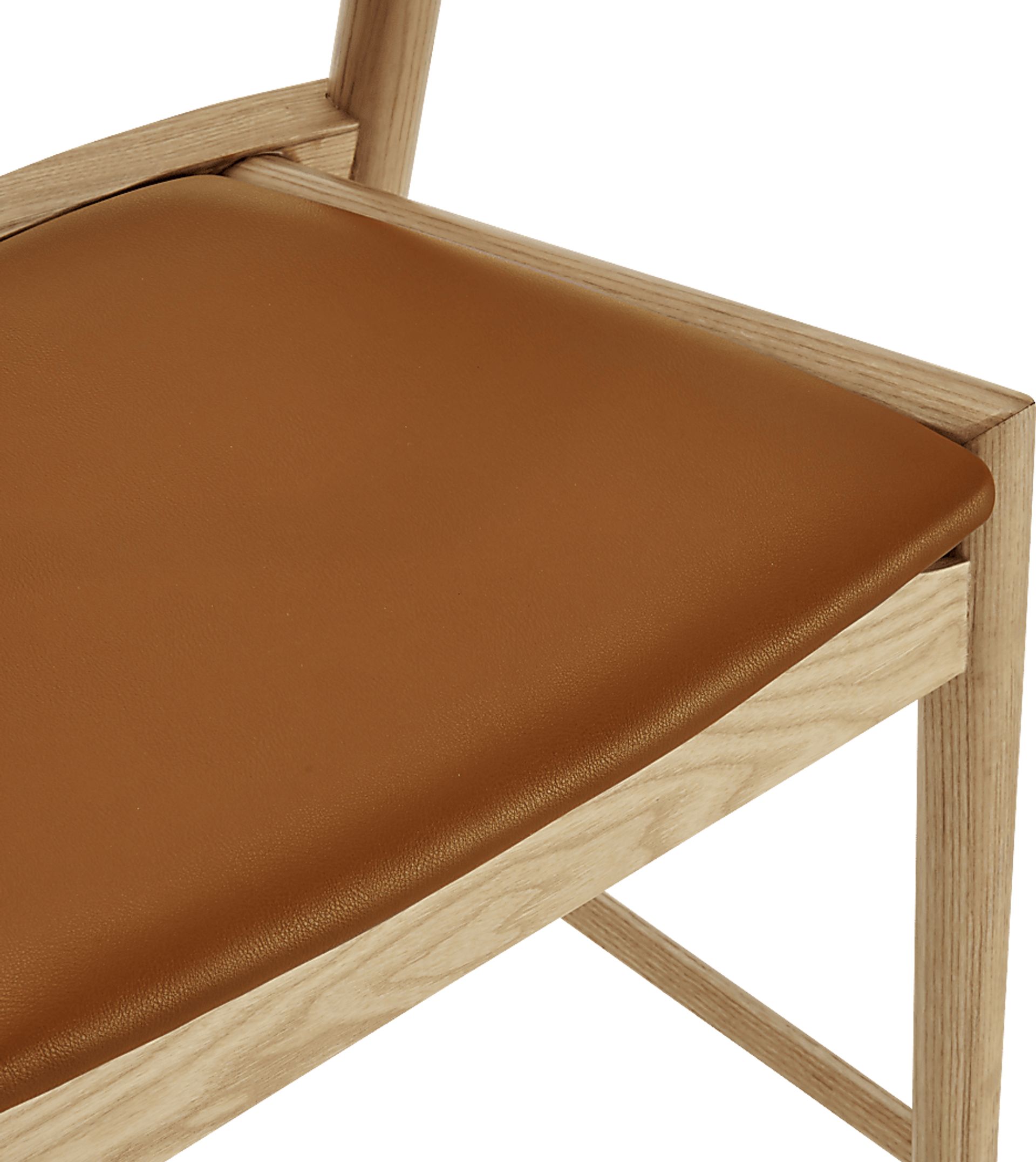 Iduna II Tan and Natural Counter Height Stool - Image 7