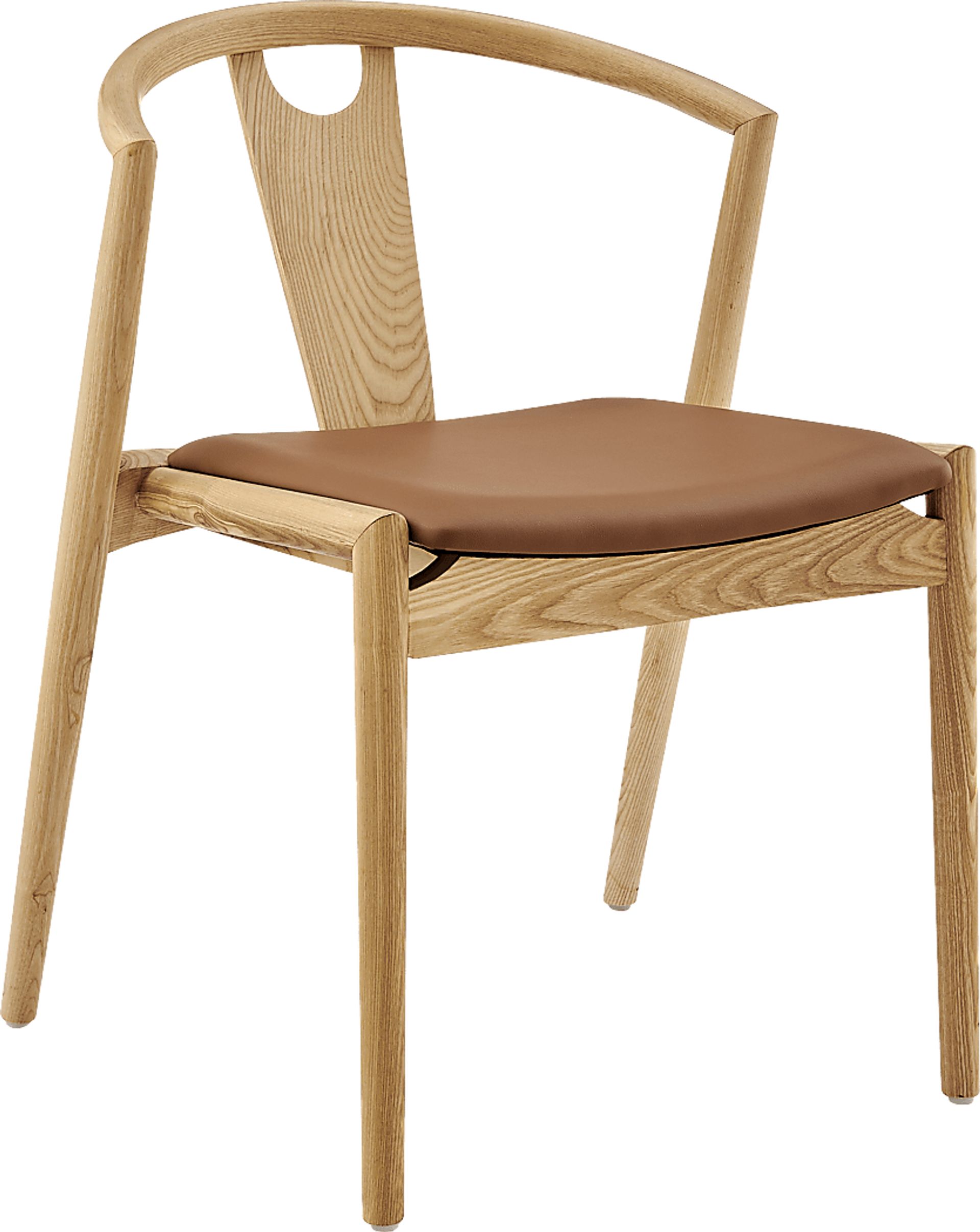 Iduna II Tan Side Chair - Image 1