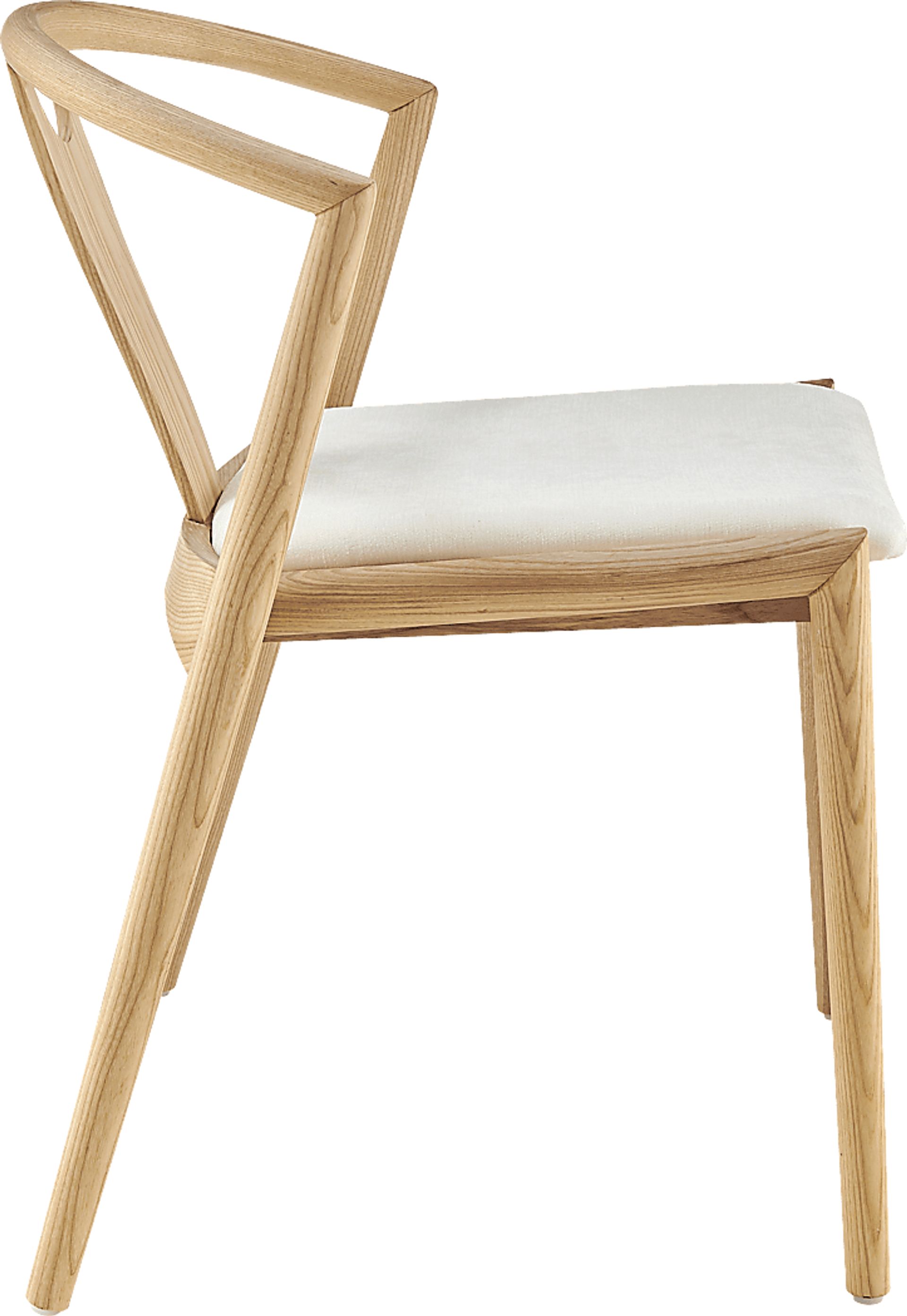Iduna II White Side Chair - Image 3