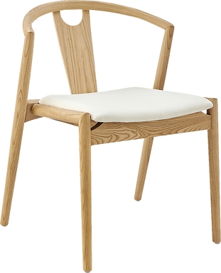 Iduna II White Side Chair