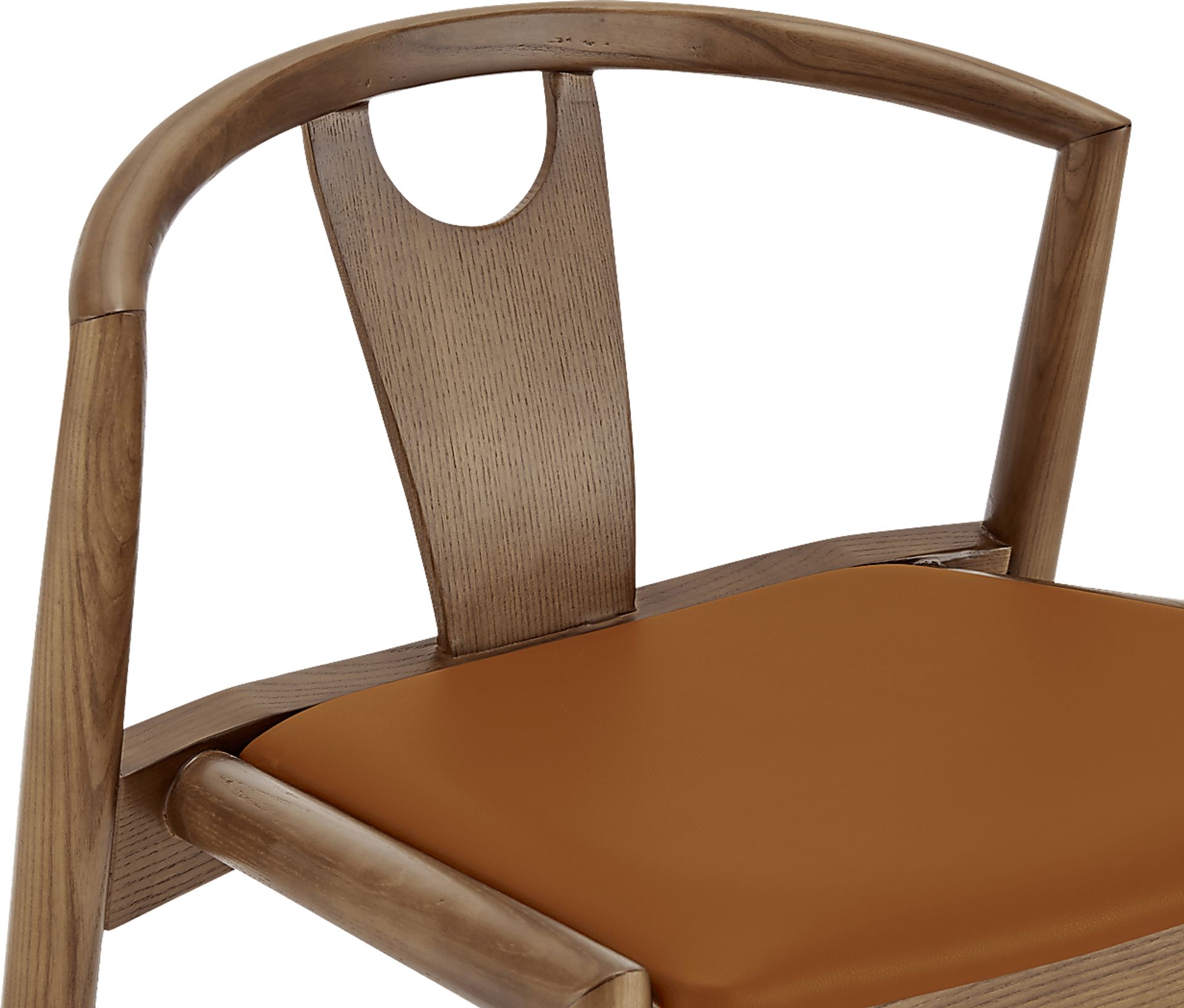 Iduna III Tan and Walnut Counter Height Stool - Image 6