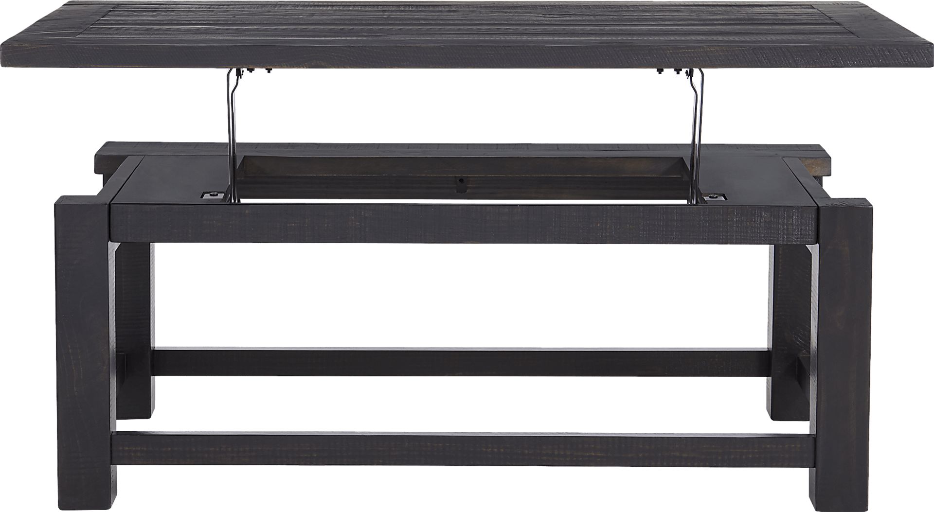 Idylwild Black Coffee Table with Lift Top - Image 4