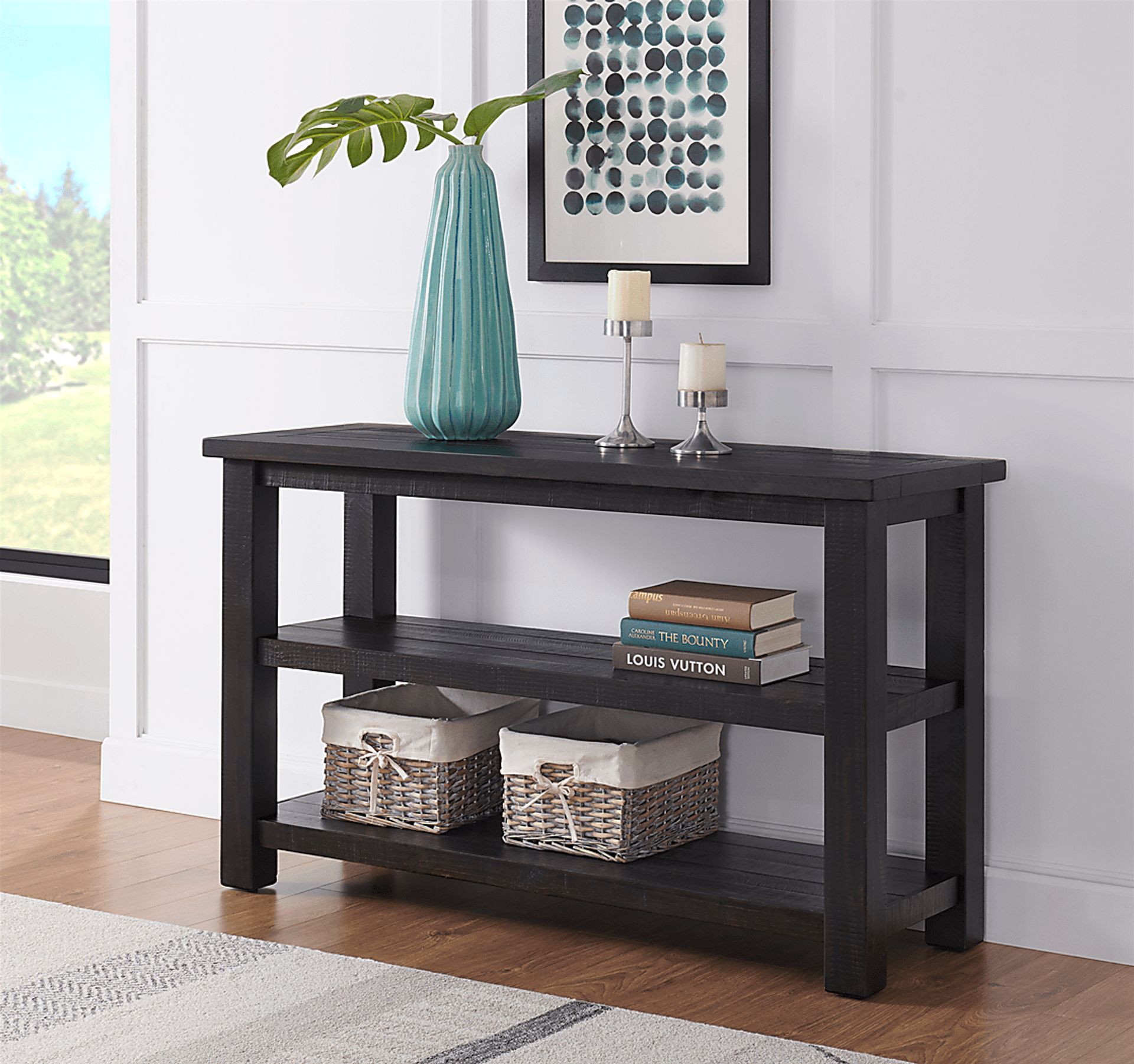 Idylwild Black Sofa Table - Image 5