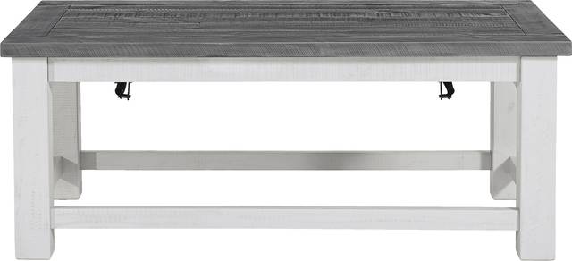 Idylwild White Coffee Table with Lift Top - Thumbnail - Image 3
