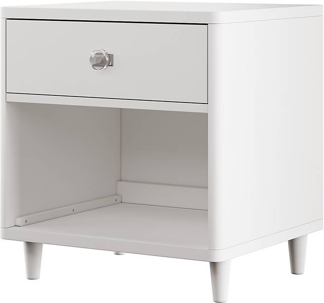 Iellorn White Nightstand - Thumbnail - Image 4