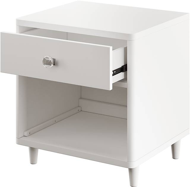 Iellorn White Nightstand - Thumbnail - Image 5