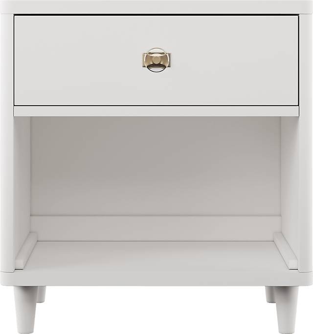 Iellorn White Nightstand - Thumbnail - Image 1