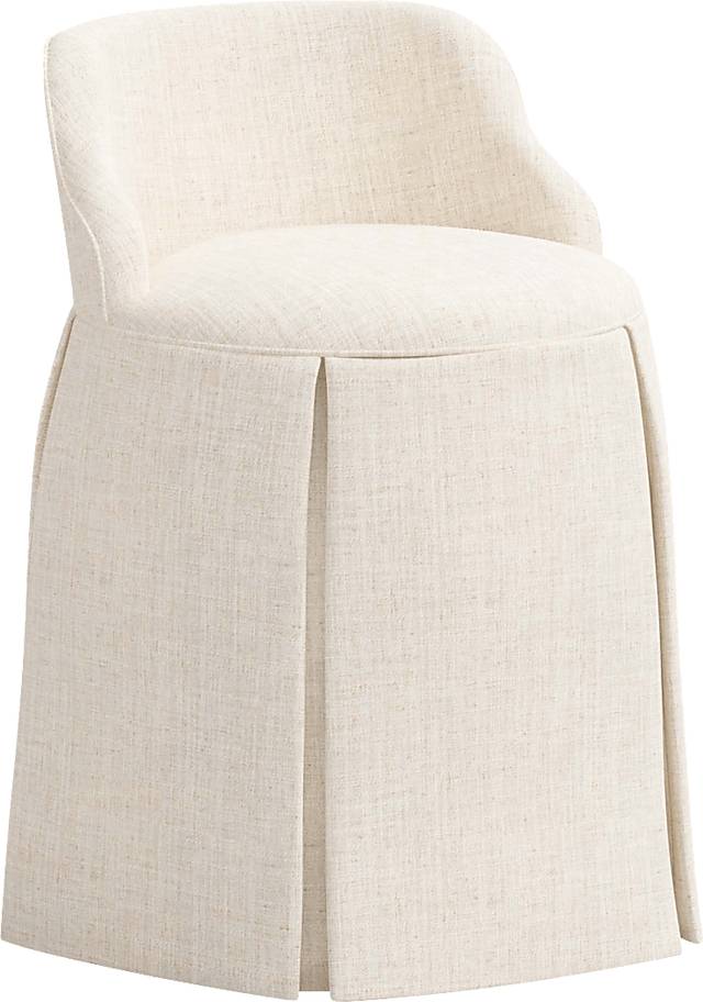 Ifanna Beige Skirted Vanity - Thumbnail - Image 1