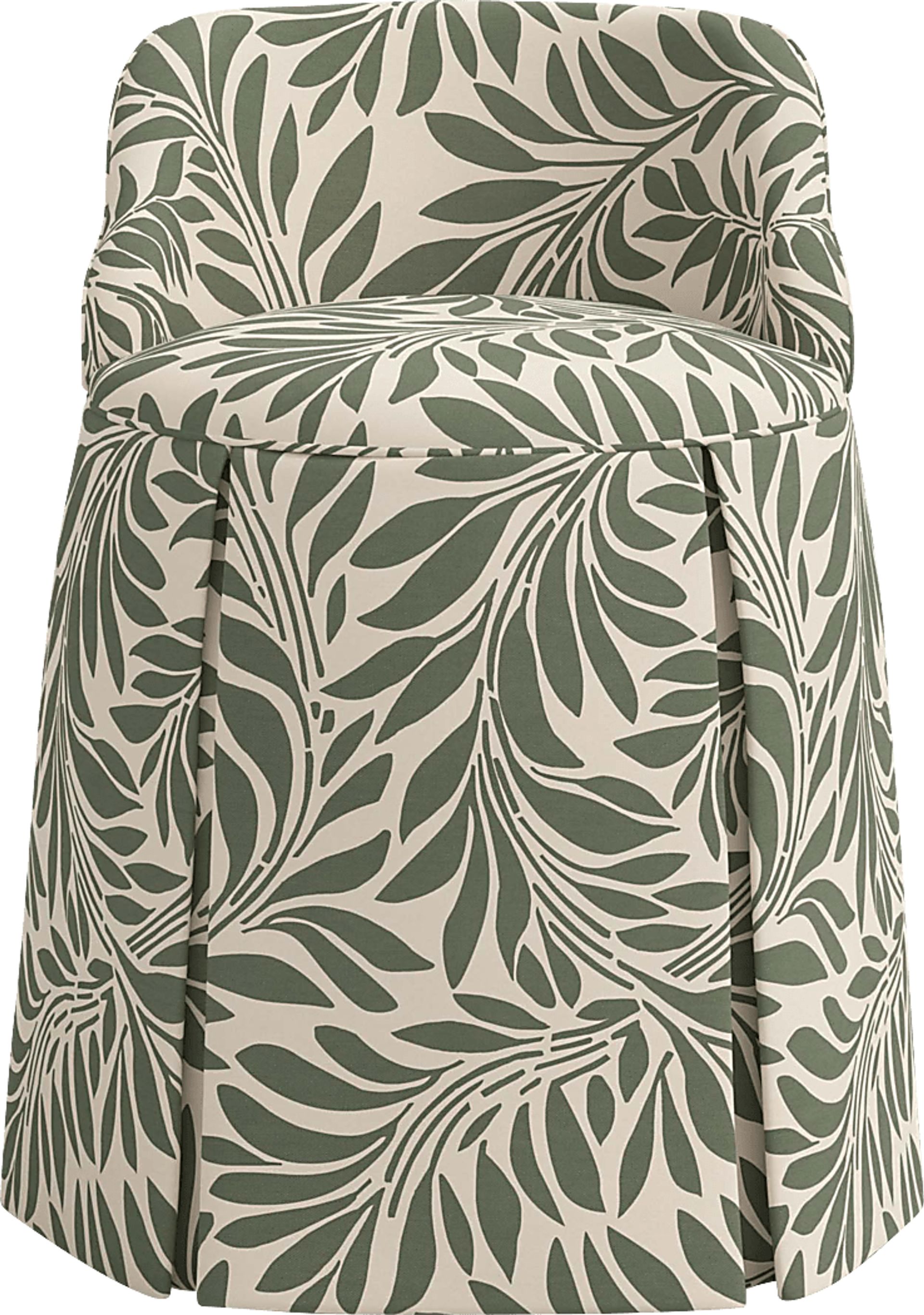 Ifanna Green Skirted Vanity - Image 3