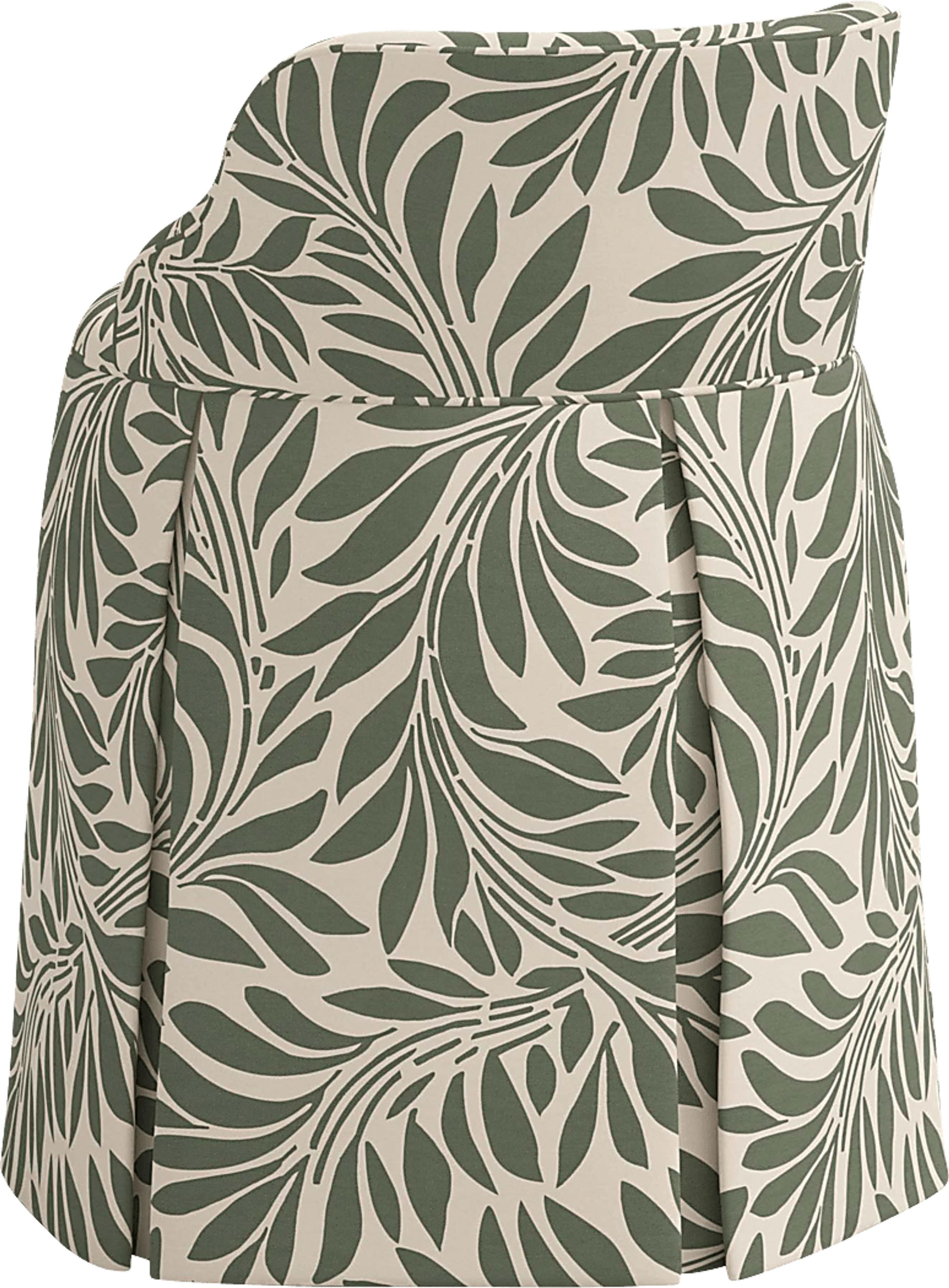 Ifanna Green Skirted Vanity - Image 5