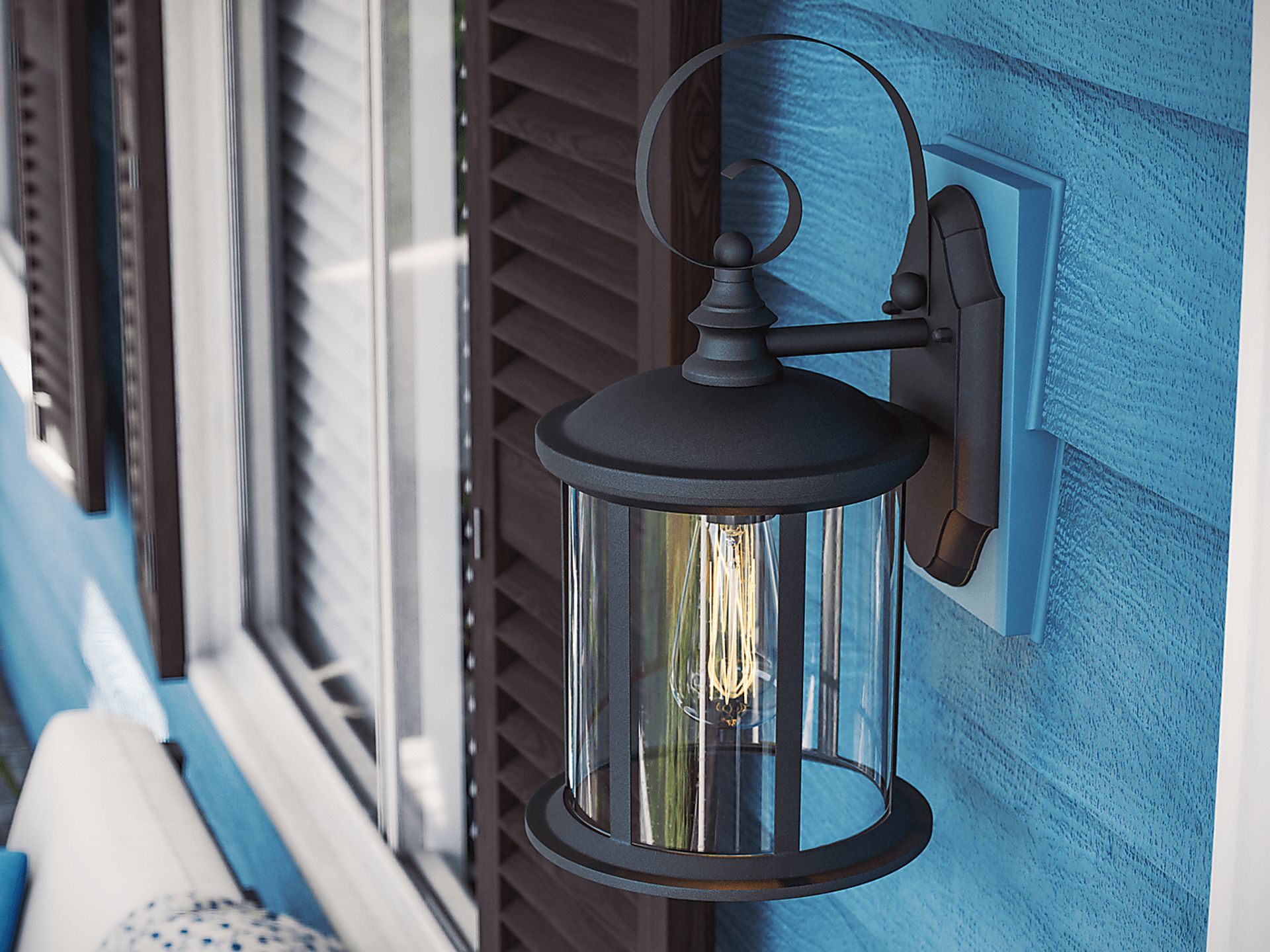 Iglio Home Black Sconce - Image 5