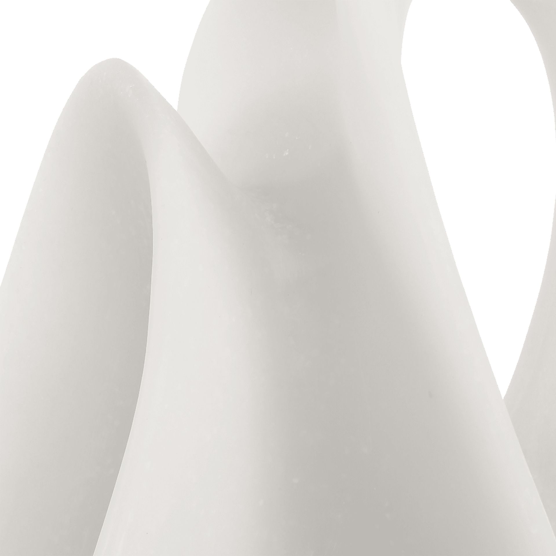 Iglu White Sculpture, Set of 2 - Image 4