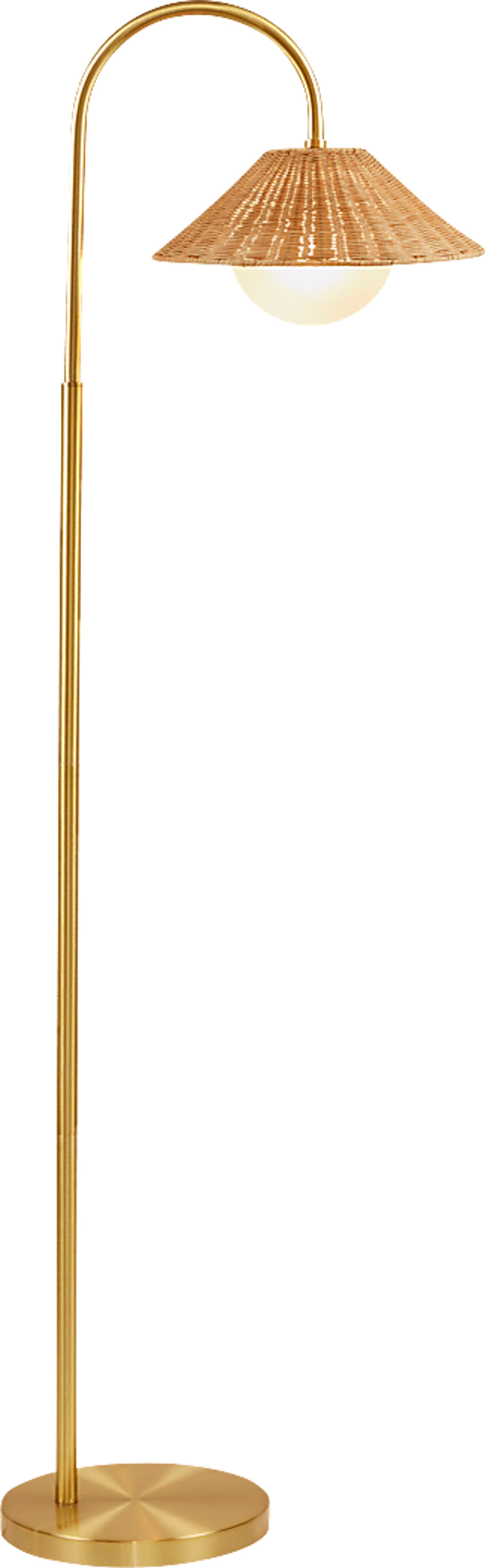 Ignacio Club Gold Floor Lamp - Image 3
