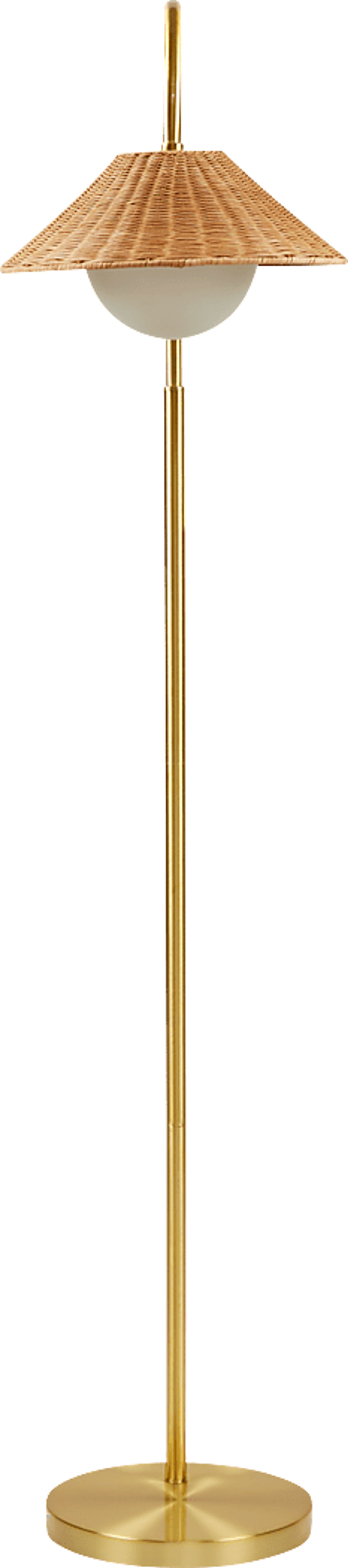 Ignacio Club Gold Floor Lamp - Image 5