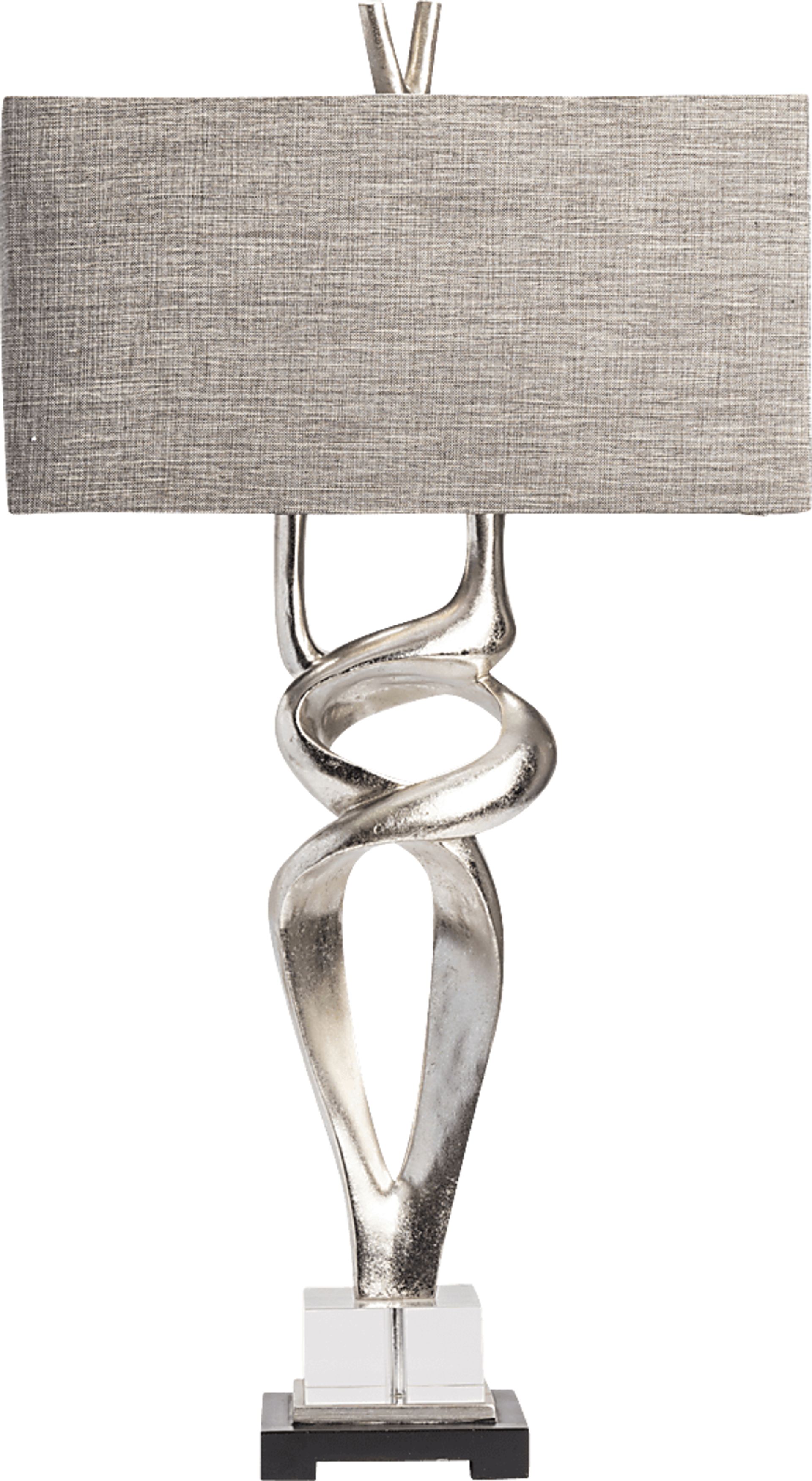 Ignacio Street Silver Table Lamps, Set of 2 - Image 3