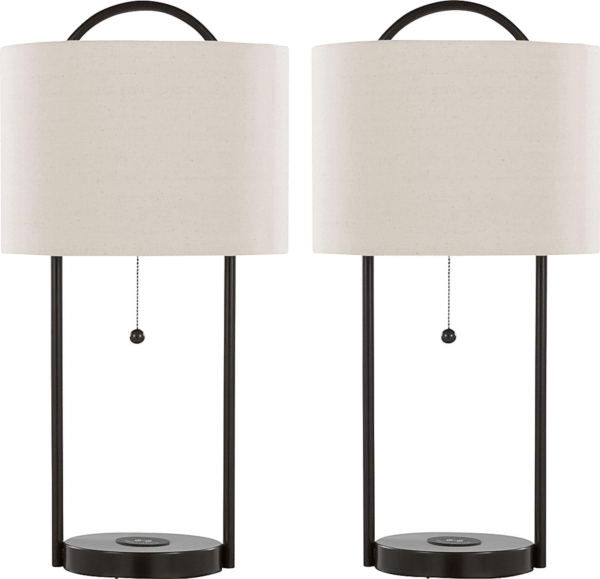 Ignatius Hollow Bronze Lamp, Set of 2 - Image 1