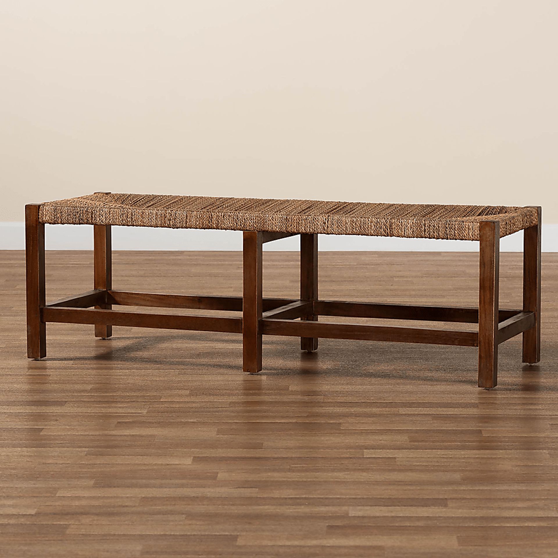 Ihmsen Brown Accent Bench - Image 6
