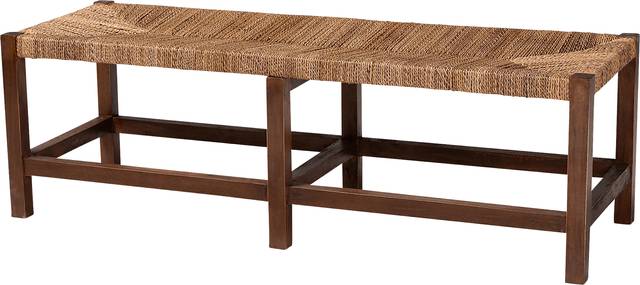 Ihmsen Brown Accent Bench - Thumbnail - Image 1
