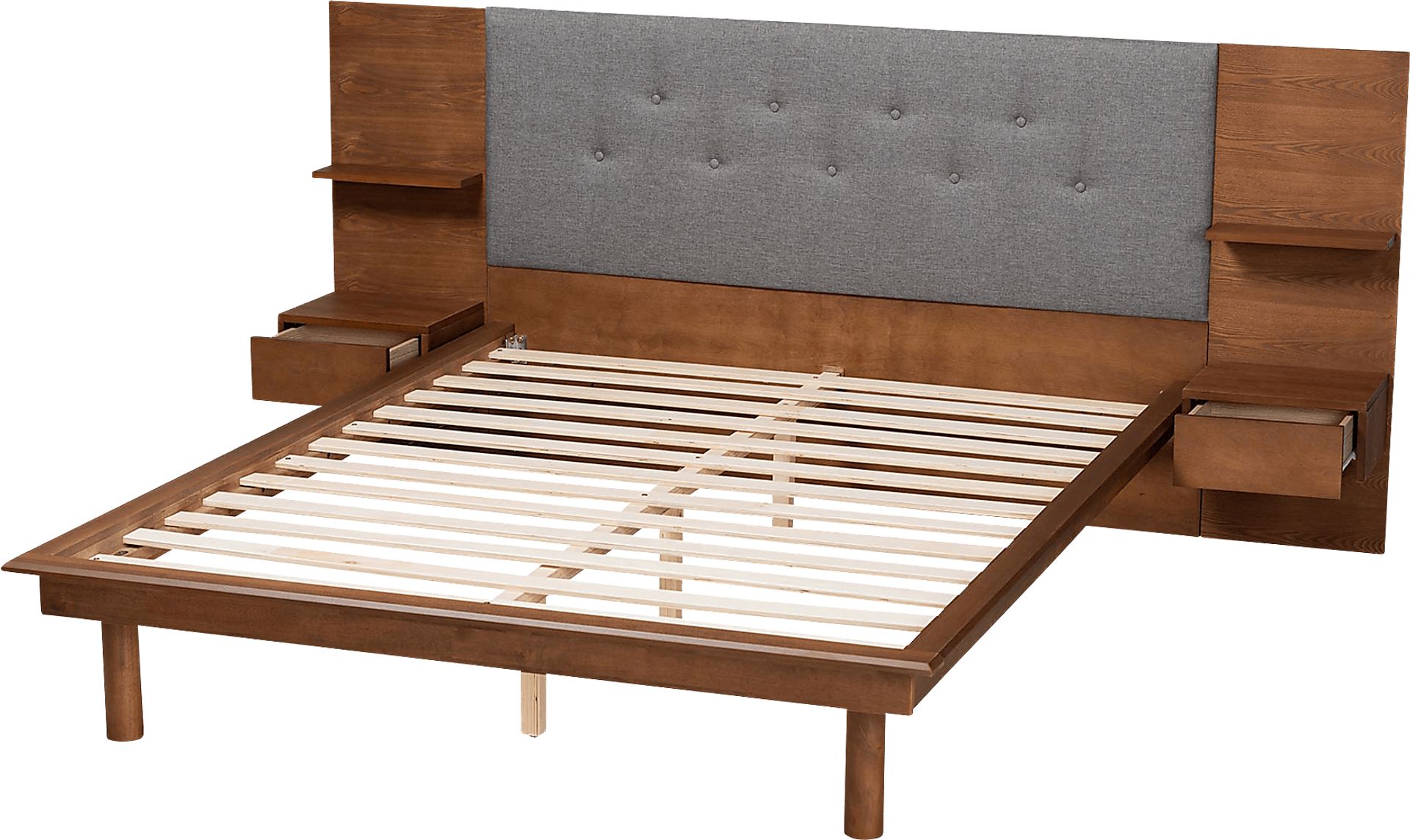 Ihrig Brown King Bed with Nightstands - Image 7