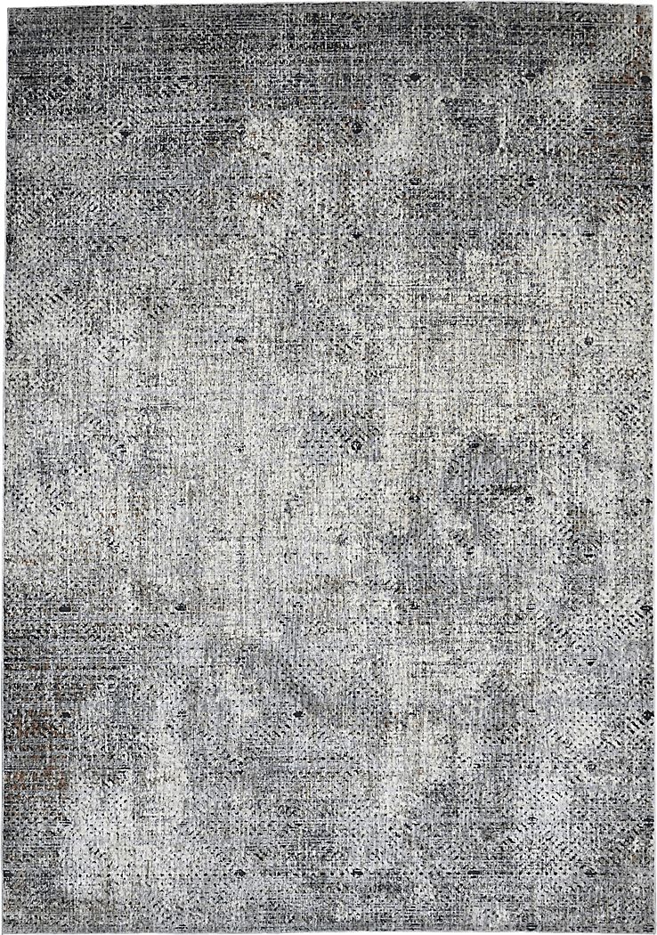 Ikadda Gray 5'3 x 7'6 Rug