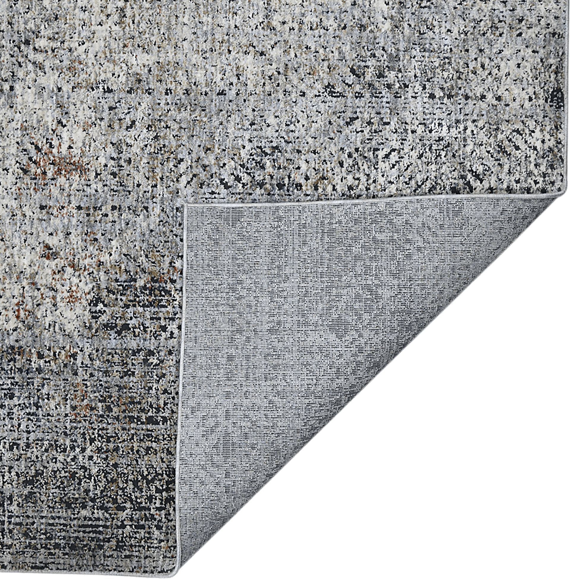 Ikadda Gray 7'10 x 9'10 Rug - Image 8