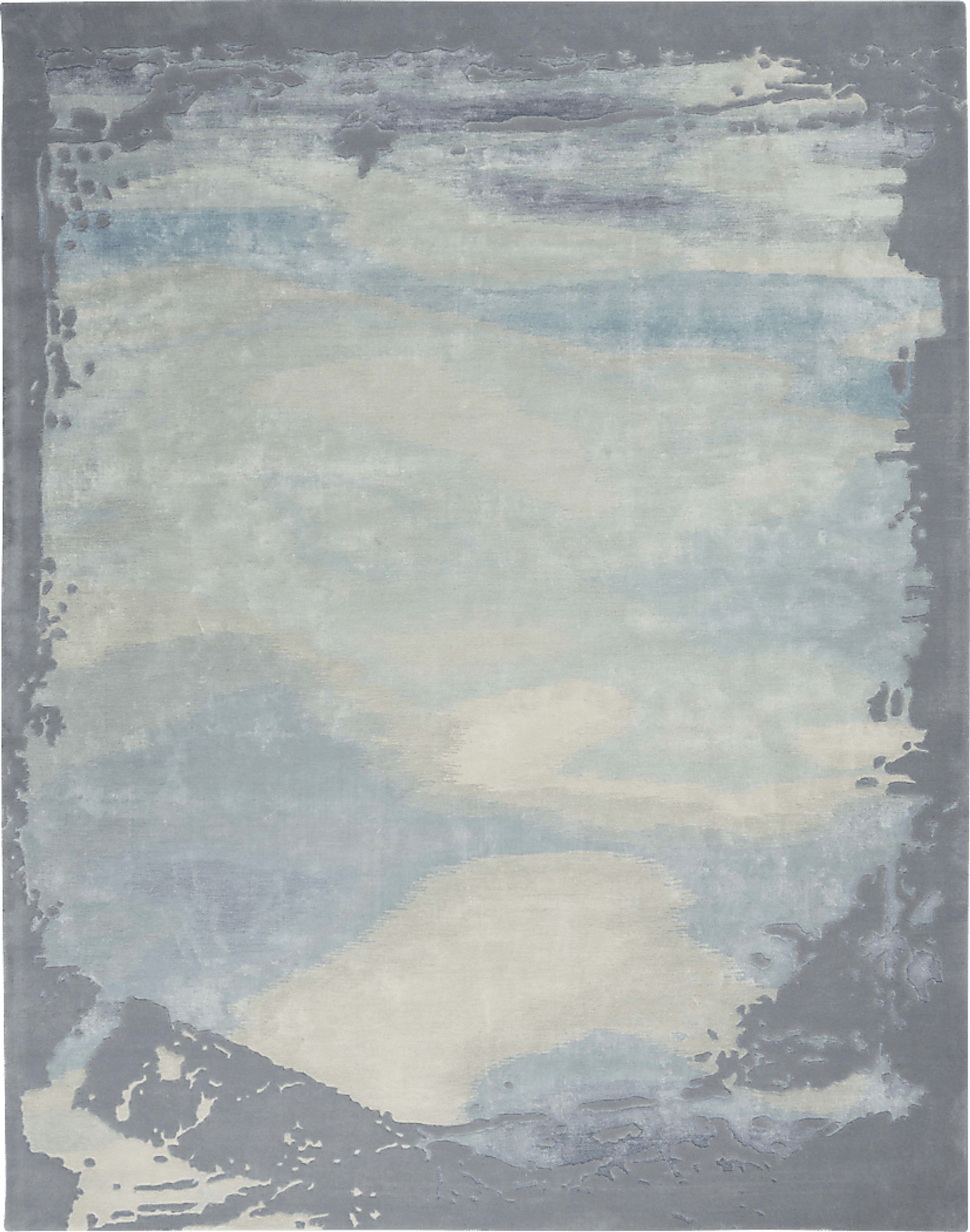 Vawix Seafoam/Silver 7'9 x 9'9 Rug - Image 1