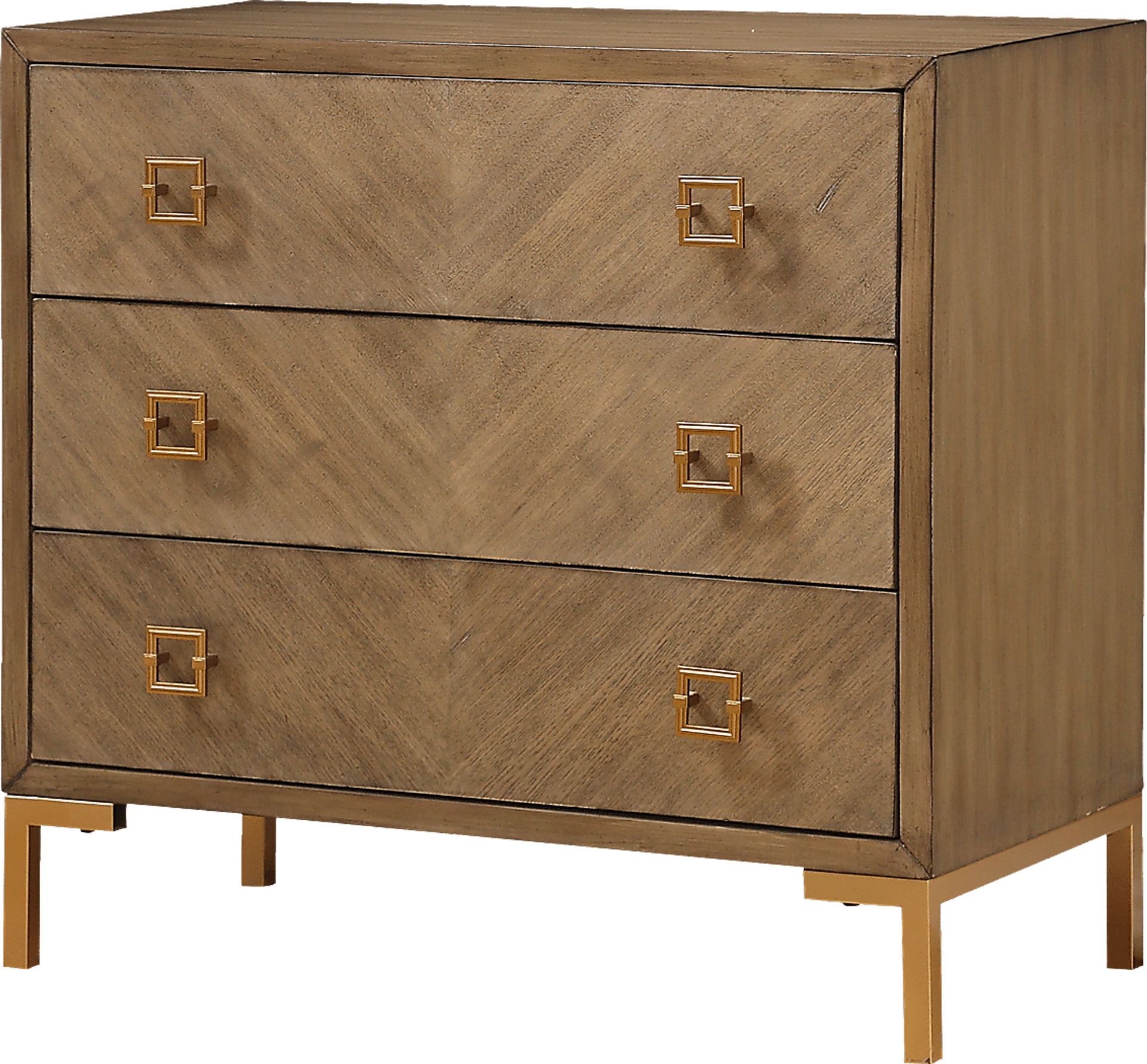 Ilderton Brown Accent Cabinet - Image 1