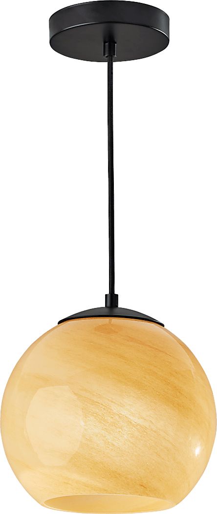 Iliad Post Black Chandelier