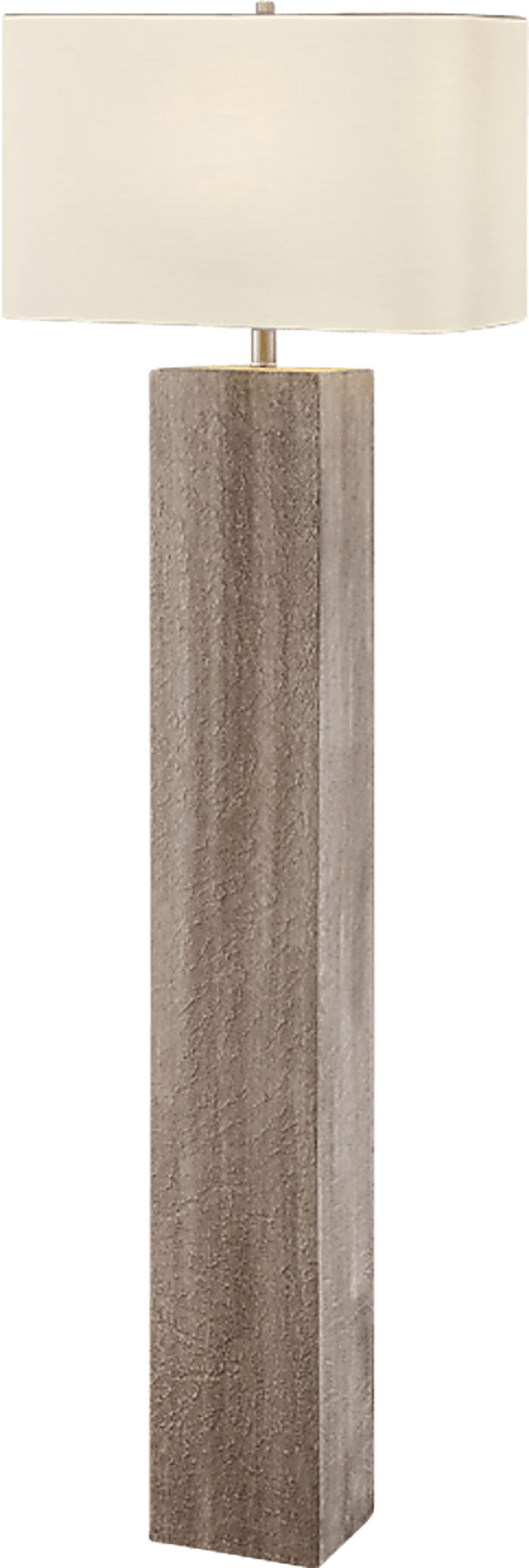 Iliana Edge Brown Floor Lamp - Image 1