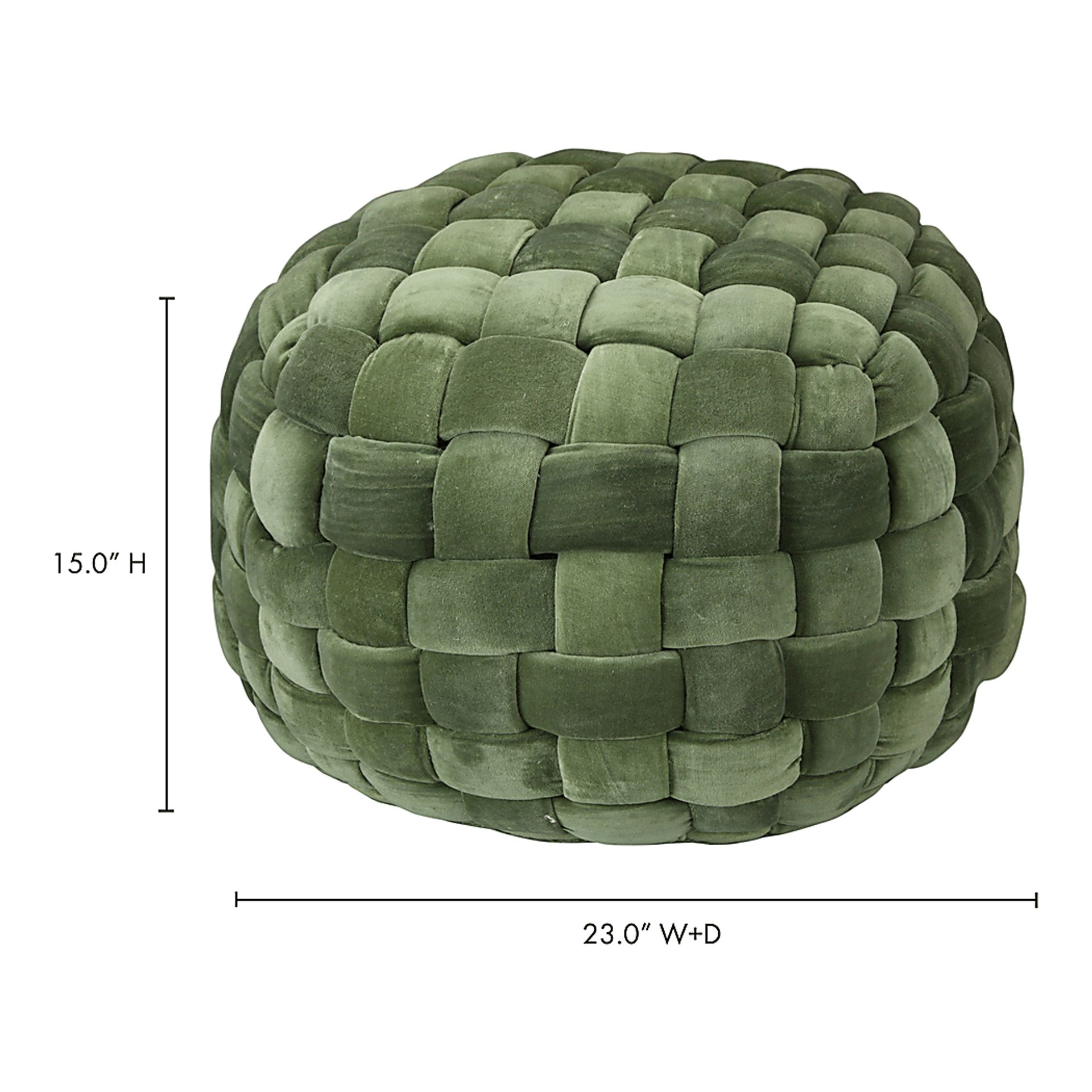 Illion Green Pouf - Image 5