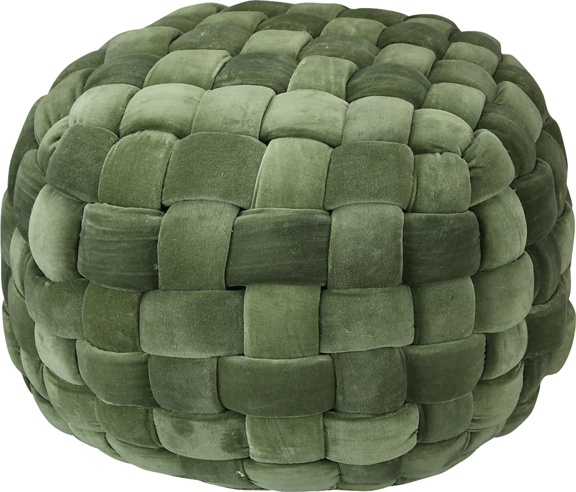 Illion Green Pouf - Image 1