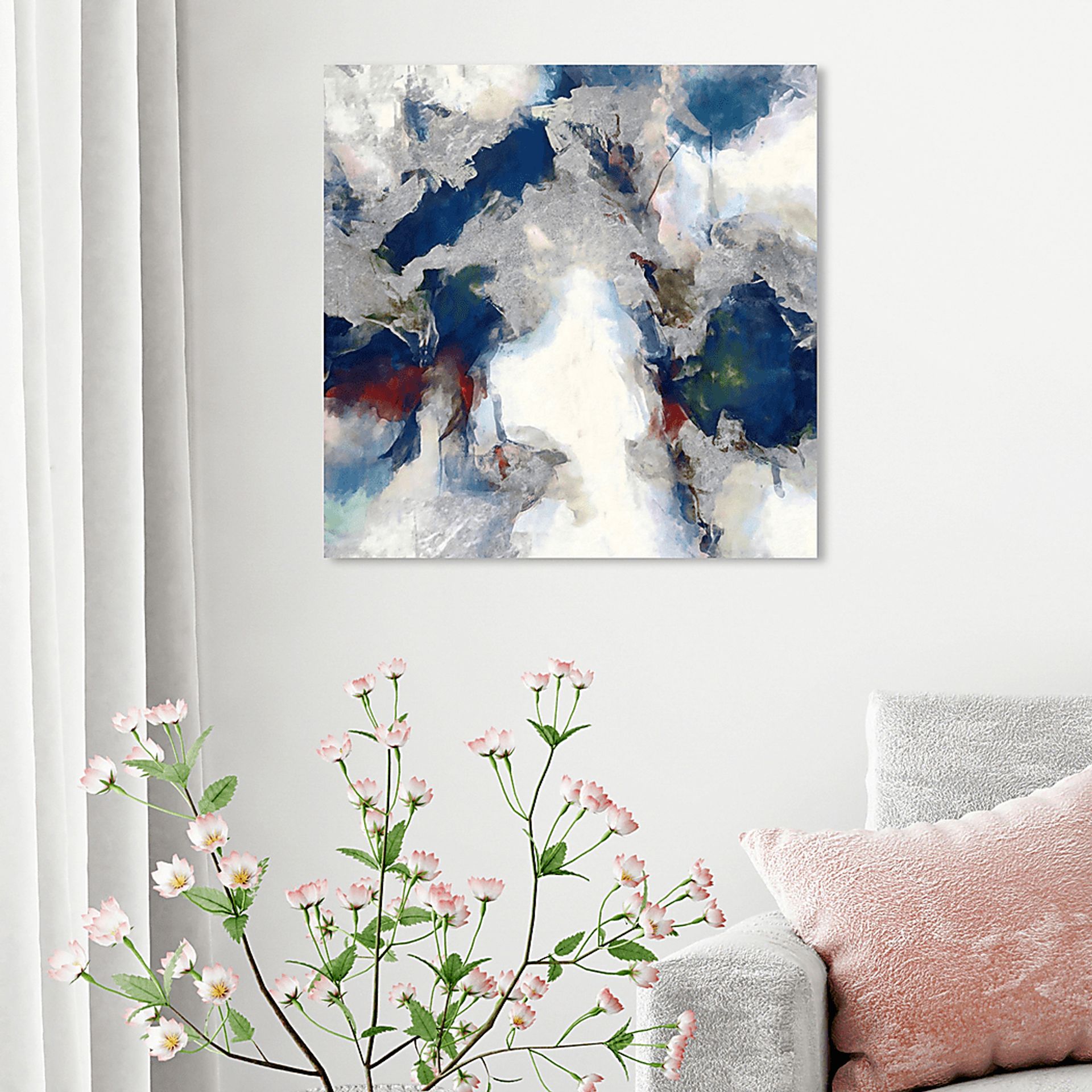 Illusive Vision Blue Artwork - Image 3