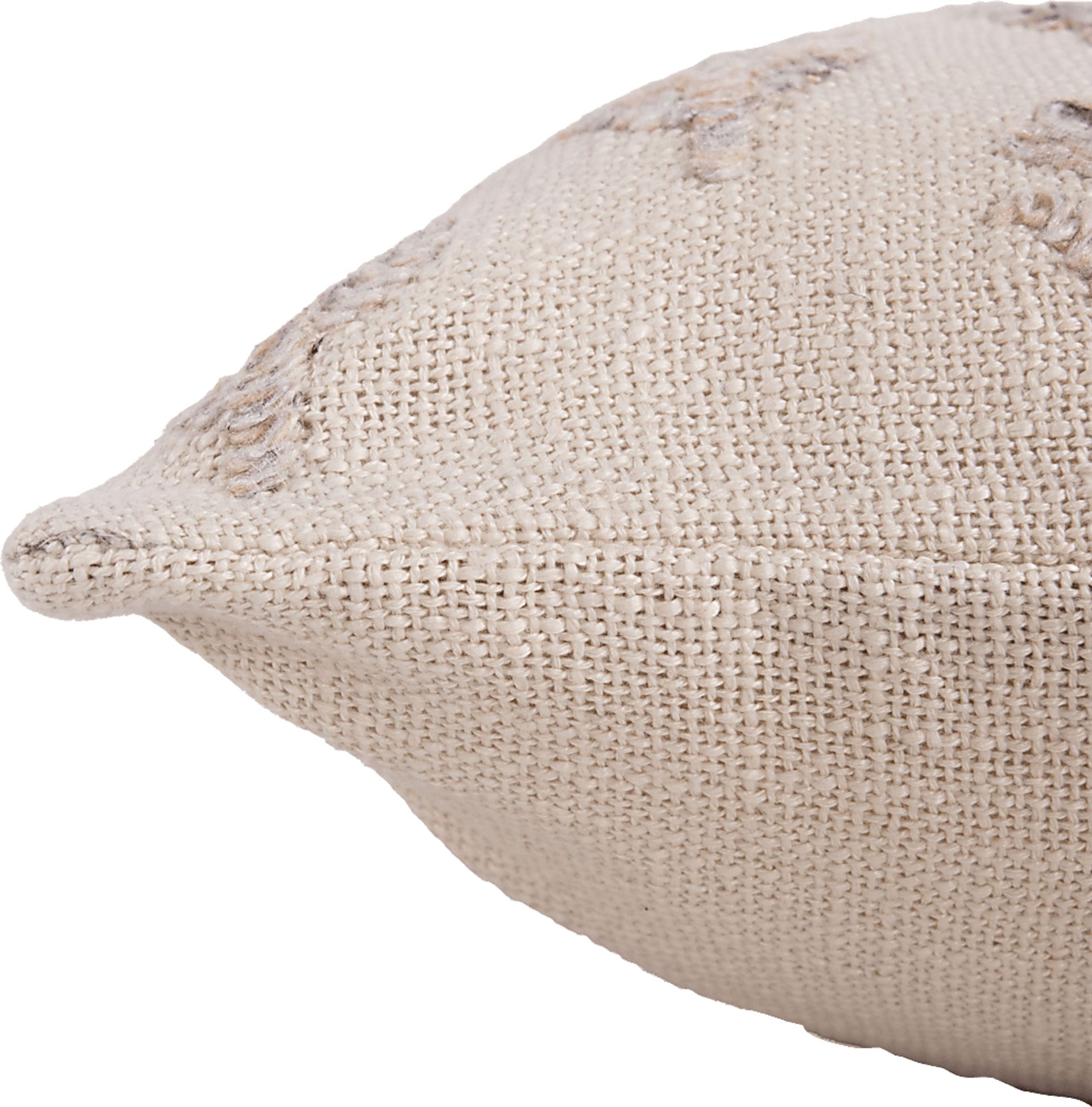 Ilme Natural Indoor/Outdoor Accent Pillow - Image 3